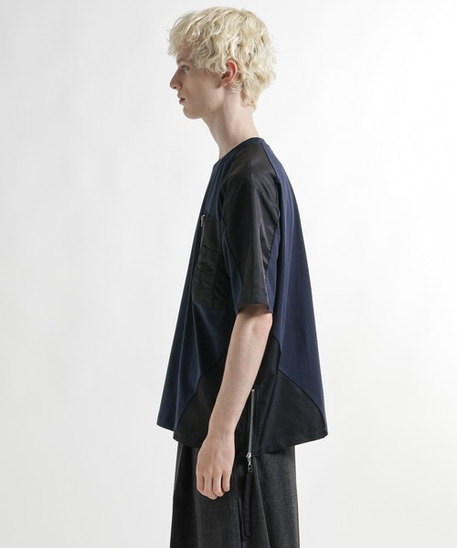 tシャツ MA-1ドッキングプルオーバー(HARE) メンズの画像