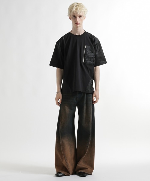 tシャツ MA-1ドッキングプルオーバー(HARE) メンズの画像