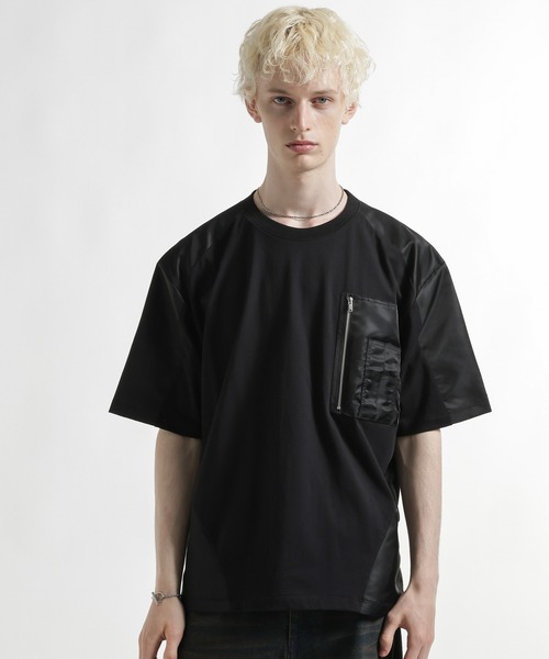 tシャツ MA-1ドッキングプルオーバー(HARE) メンズの画像
