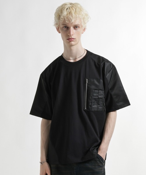 tシャツ MA-1ドッキングプルオーバー(HARE) メンズの画像