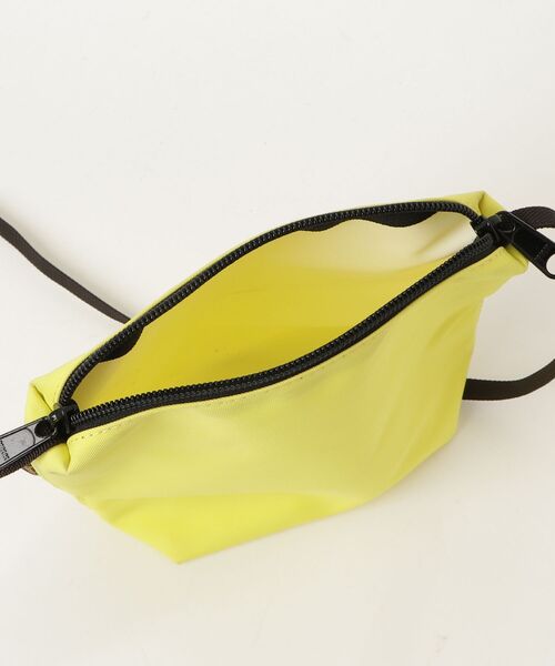 Hervé Chapelier ショルダーストラップ イエロー Herve Chapelier（エルベシャプリエ） ワンポイントショルダーバッグ