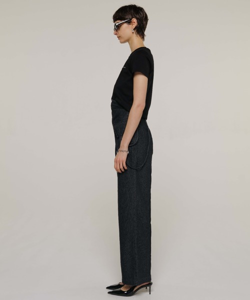 「JOSE MOON」 オーバーオール 38 グレー レディース_画像4