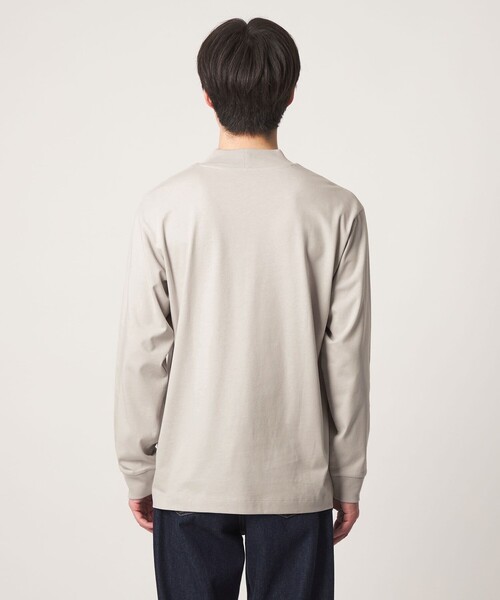 新品未使用　45R モックネック 長袖カットソー グリーン green label relaxing（グリーンレーベルリラクシング） tシャツ