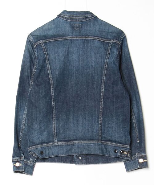「Lee」 デニムジャケット S ネイビー レディース_画像2