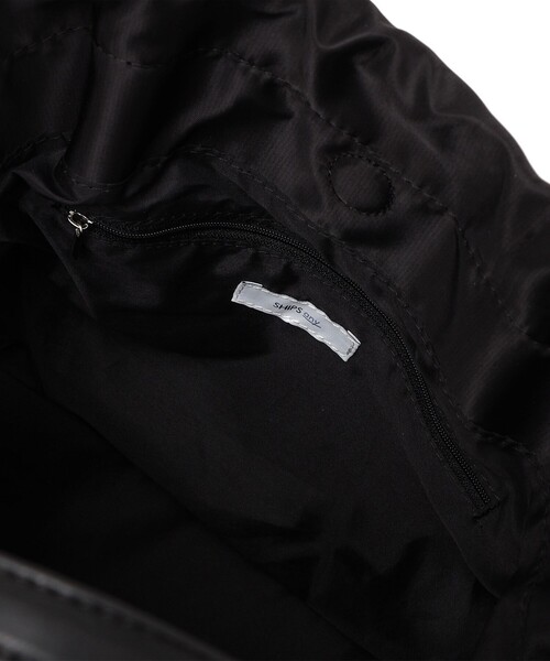 「SHIPS any」 2WAYバッグ ONE SIZE ブラック レディース_画像9