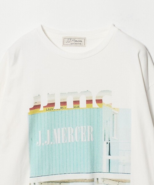 ジェイジェイマーサー tシャツ 「別注」「J.Jmercer」プリント ロング