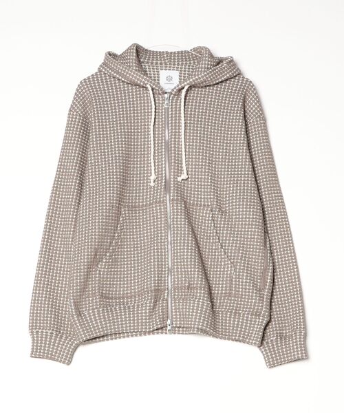 SEAGREEN（シーグリーン） パーカー ONI WAFFLE RELAX HOODIE オニ