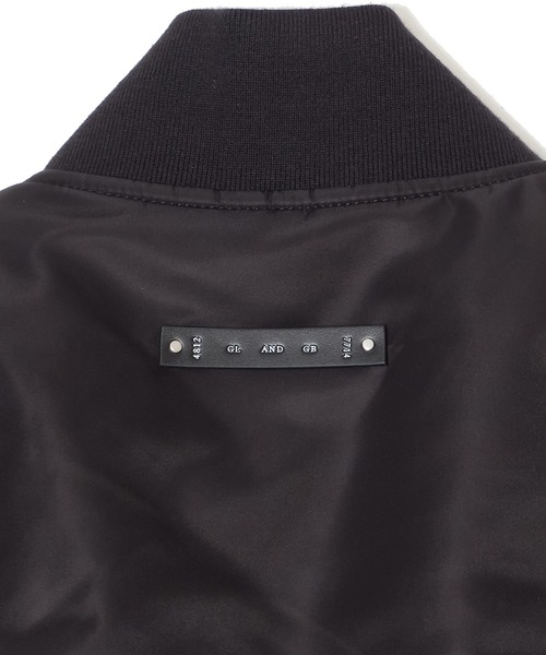 CRIMIE（クライミー） ma1 ma-1 REVERSIBLE DIAMOND-QUILTED MA1