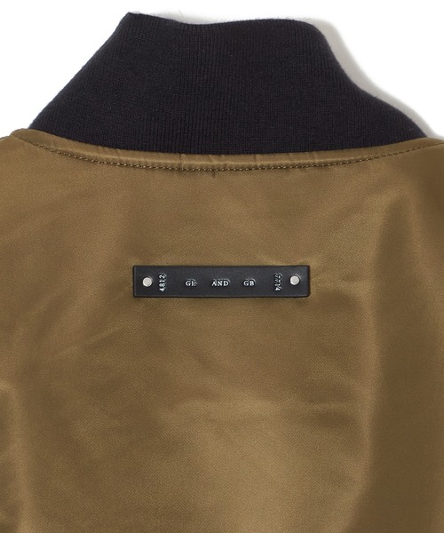 CRIMIE（クライミー） ma1 ma-1 REVERSIBLE DIAMOND-QUILTED MA1