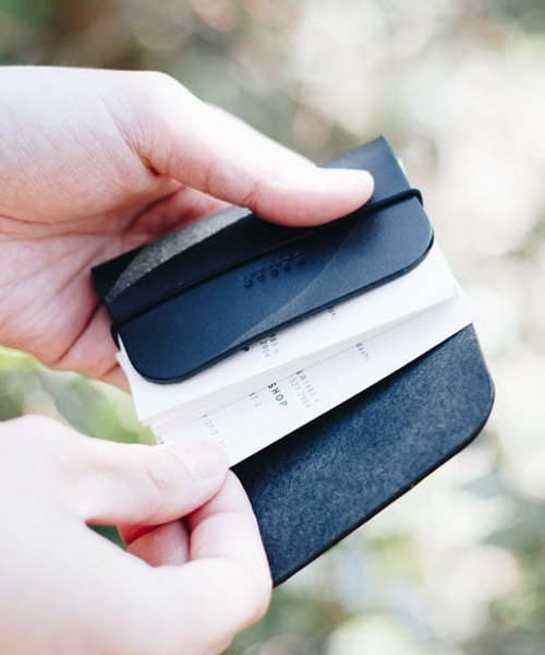 DURAM FACTORY 名刺入れ DURAM ドゥラム ラバーバンドカードケース