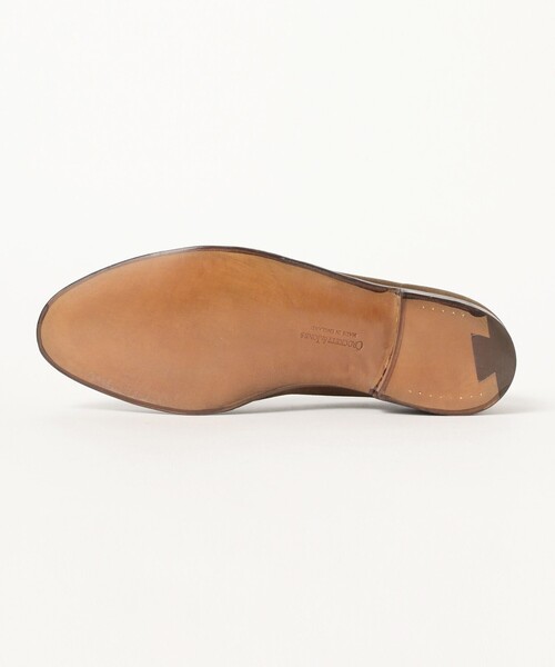 BEAMS F ローファー CROCKETT＆JONES / 別注 GAVIN スエード エプロン 