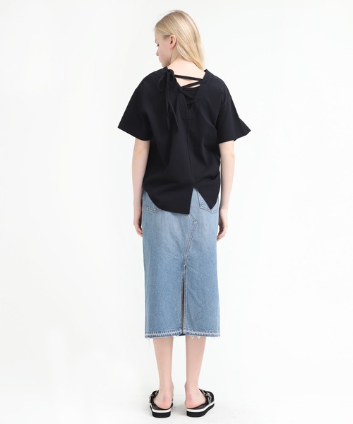 RNA（アールエヌエー） デニムスカート G0991 デニムリメイクロング