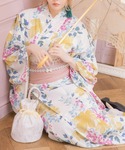 浴衣 帯飾り ビジューリボン付きパール飾り帯紐...の詳細画像4