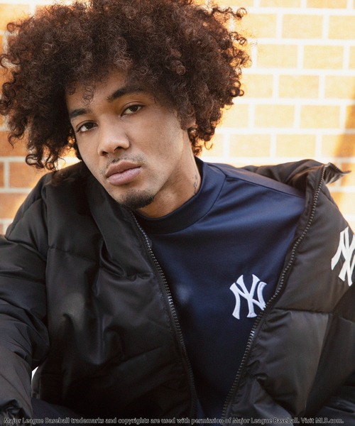 tシャツ 「MLB/New York Yankees」モックネックTシャツ レディース メンズ BACK TO THE FIELD tシャツ 「MLB/New York Yankees」モック