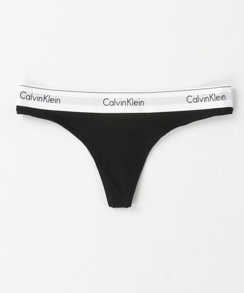 ショーツ レディース レディース Calvin Klein/カルバンクライン ウェスト ロゴ Tバック ショーツ｜zozo