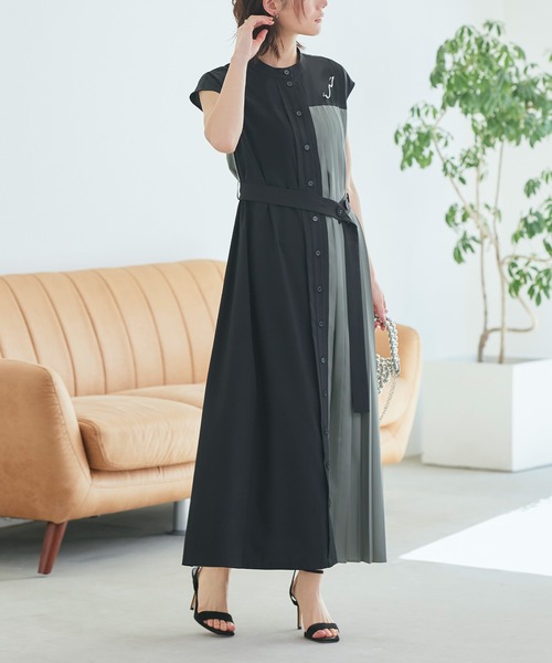 RUIRUE BOUTIQUE（ルイルエブティック） ワンピース プリーツパネル