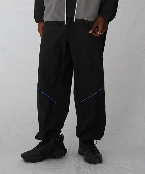 ＆RSON（アンダーソン） パンツ LINE WIND BREAK PANTS メンズ