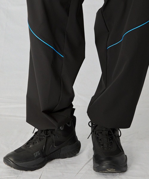 ＆RSON（アンダーソン） パンツ LINE WIND BREAK PANTS メンズ