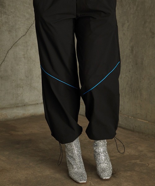 ＆RSON（アンダーソン） パンツ LINE WIND BREAK PANTS メンズ