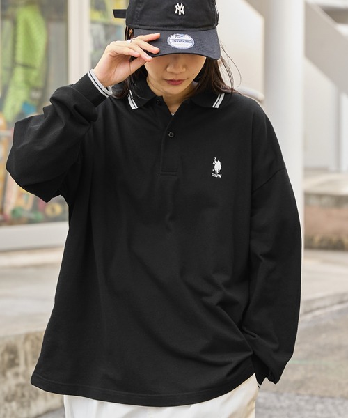 【未使用】U.S. POLO ASSN M 撥水性 ロゴ ユニセックス U.S. POLO ASSN. パンツ ユーエスポロアッスン 接触冷感 別注コラボ