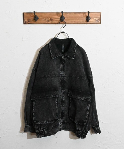 ジャケット・アウター emitimeS Anytime Songs（エニータイムソングス） ブルゾン アウター 綿ツイル