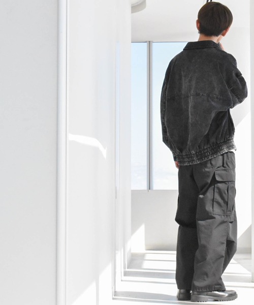 Anytime Songs（エニータイムソングス） ブルゾン アウター 綿ツイル