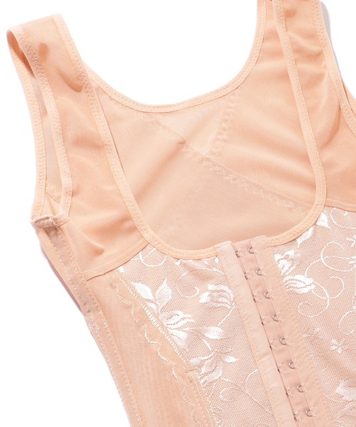 フロント ホック ベスト式 高弾力 ボディシェイパー | Lace Ladies | 12