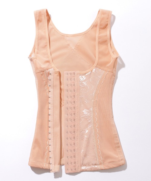 フロント ホック ベスト式 高弾力 ボディシェイパー | Lace Ladies | 15