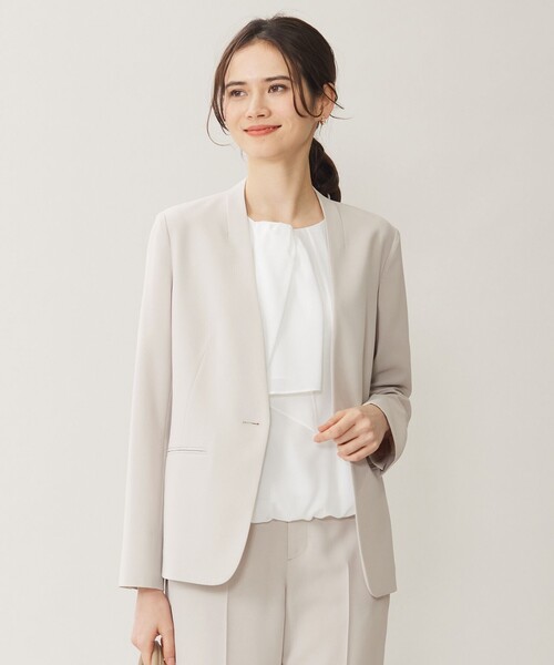 ゆう　yotsba ノーカラージャケット　セットアップ ゆう様専用 yotsba ノーカラージャケット セットアップ