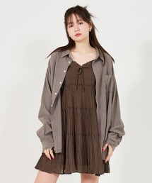 ティアードフレアミニワンピース TINA:JOJUN TINA:JOJUN ワンピース ティアード フレアミニワンピース
