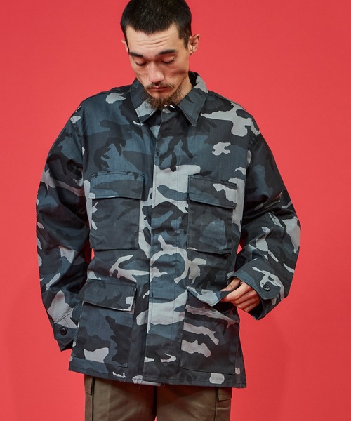 US Military BDU Jacket ミリタリージャケット MILITARY（ミリタリー） ミリタリージャケット モッズコート US MADE