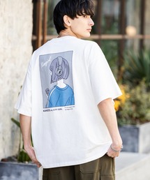 tシャツ 「KANGOL/カンゴール」別注コラボカンガールバックプリントTシャツ メンズ レディース｜ZOZOTOWN Yahoo!店