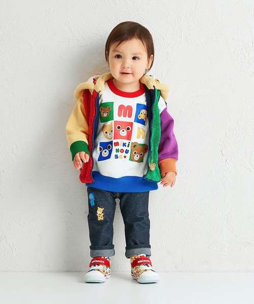 MIKI HOUSE（ミキハウス） トレーナー パズルブロックプッチー