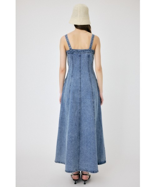 MOUSSY（マウジー） ワンピース 夏 ZIP UP DENIM ドレス : ZOZOTOWN