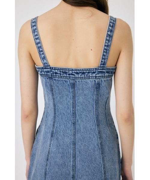 MOUSSY（マウジー） ワンピース 夏 ZIP UP DENIM ドレス : ZOZOTOWN