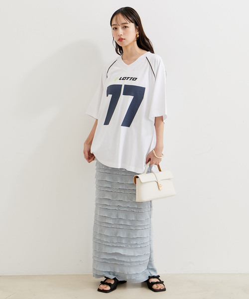 VIS tシャツ LottoコラボBIGゲームTシャツ レディース