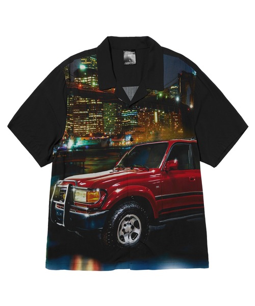 シャツ HUF X LAND CRUISER BIG CITY RESORT SHIRT / HUF ハフ トヨタ  