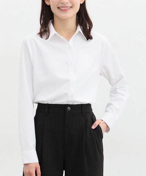 ブラウス シャツ 「サステナブル」スキッパーシャツ レディース ADAM ET ROPE'｜【サステナブル】スキッパーシャツ | Rakuten
