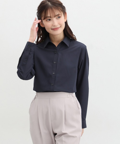 ブラウス シャツ 「サステナブル」スキッパーシャツ レディース ADAM ET ROPE'｜【サステナブル】スキッパーシャツ | Rakuten