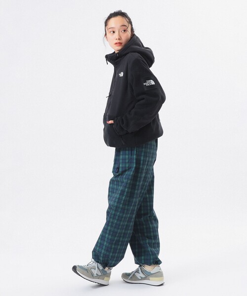 ノースフェイス リンデルブルゾン レディース L 紺色 キルティング