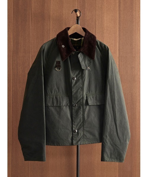 Barbour ブルゾン アウター 「SPEY / スペイ」ワックス ショート