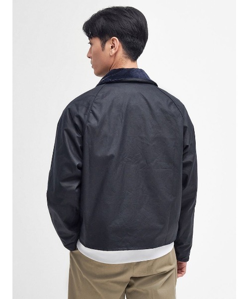 Babour スペイジャケット 黒　XSサイズ Barbour（バブアー） ブルゾン アウター 「SPEY / スペイ」ワックス