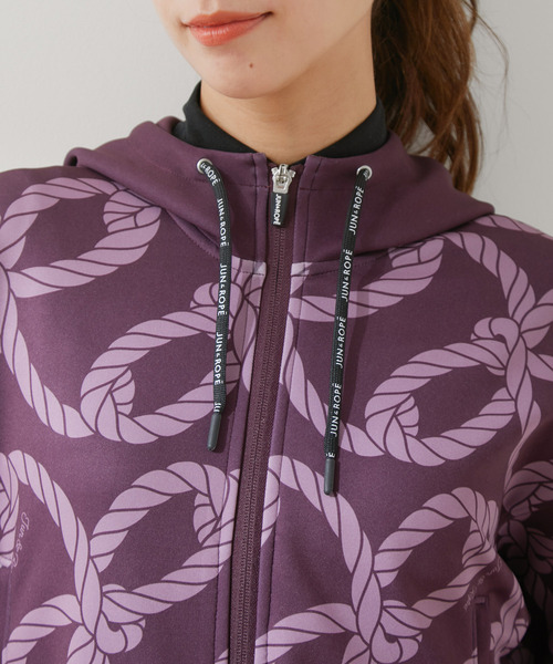 JUN&ROPE'（ジュンアンドロペ） ブルゾン アウター ロープ柄