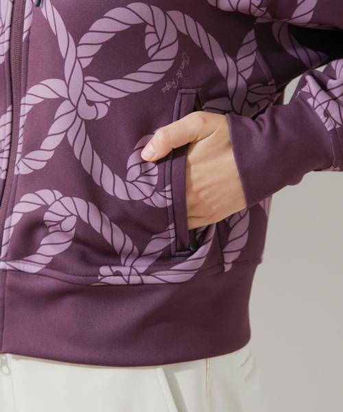 JUN&ROPE'（ジュンアンドロペ） ブルゾン アウター ロープ柄