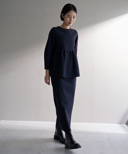 UNFILO カーディガン 「VERY×UNFILOコラボ」2WAY ペプラム
