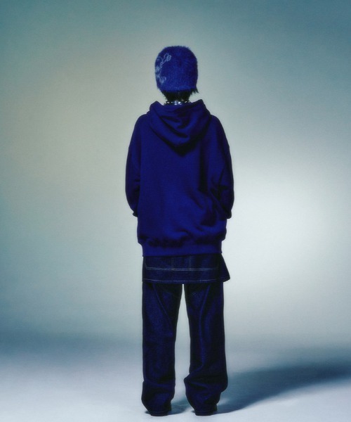 nice ghost club パーカー ☆Nice Ghost Club☆3STAR LOGO ZIPUP HOODIE (Nice Ghost Club