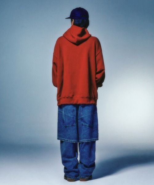 nice ghost club パーカー ☆Nice Ghost Club☆3STAR LOGO ZIPUP HOODIE (Nice Ghost Club