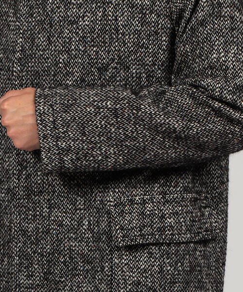 TAGLIATORE（タリアトーレ） ステンカラーコート コート ネップ