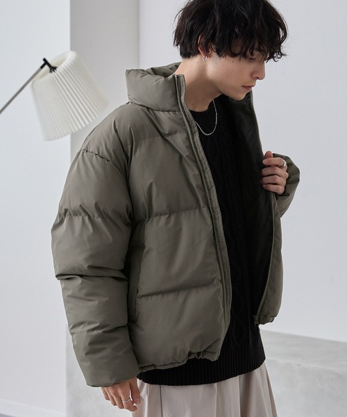 アオツキ品♡RANDA♡ショートダウンジャケット　撥水加工付　ブラウン Filomo ダウンジャケット レディース ダウン ショート ブランド