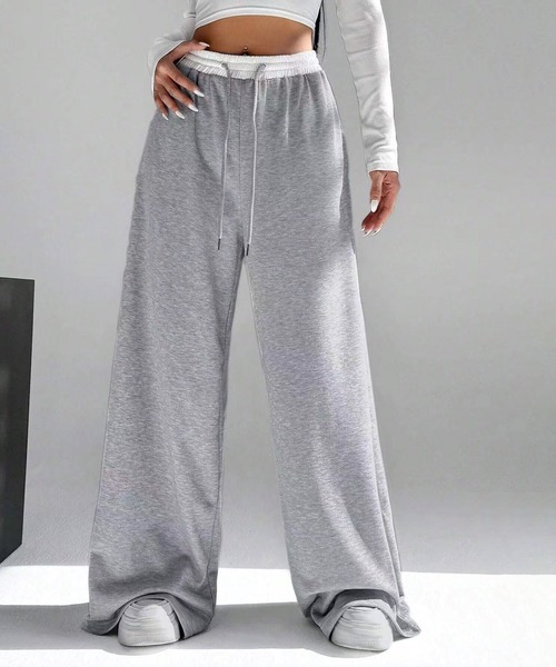 3色 スウェットパンツ ワイドレッグ ラフ ルーズ スポーティ CALIFORNIA OUTFITTERS スウェットパンツ ジャージ 3-9D16